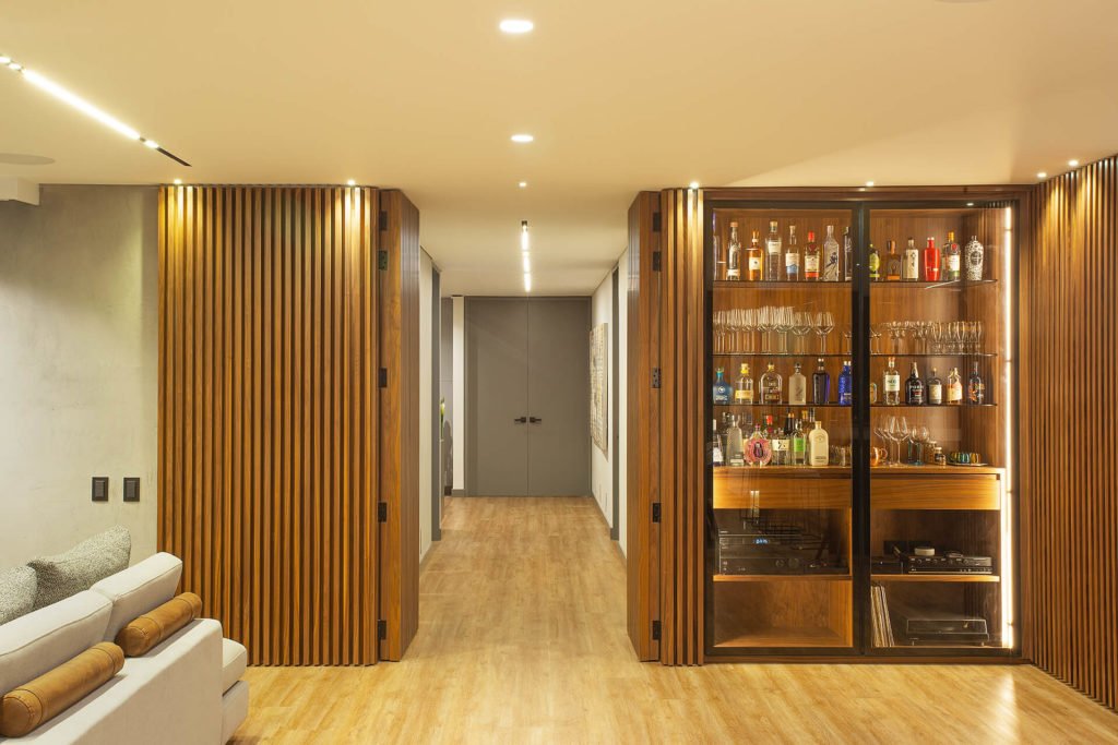 remodelacion apartamentos en bogota lobby moderno madera