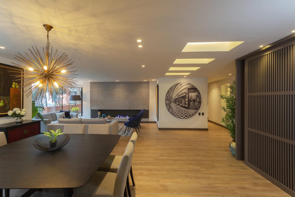 remodelacion apartamentos modernos en bogota lobby