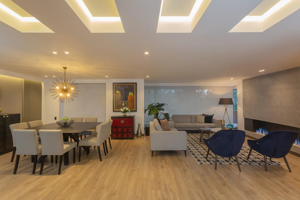 remodelacion apartamentos modernos en bogota sala y comedor